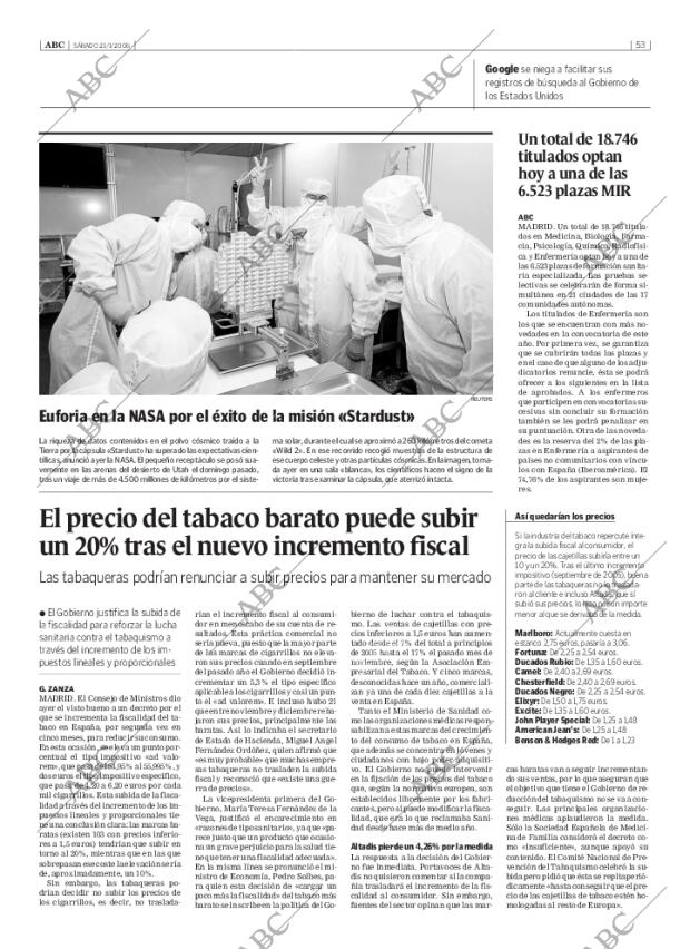 ABC SEVILLA 21-01-2006 página 53