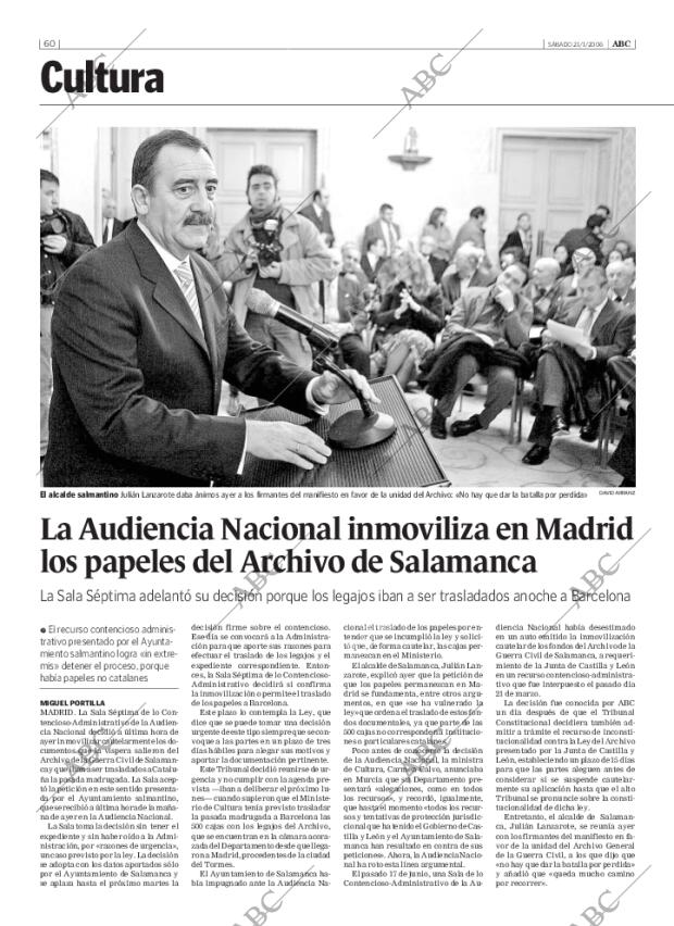 ABC SEVILLA 21-01-2006 página 60