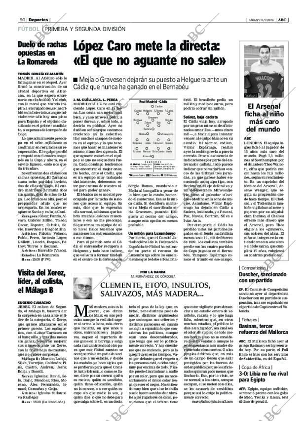 ABC SEVILLA 21-01-2006 página 90