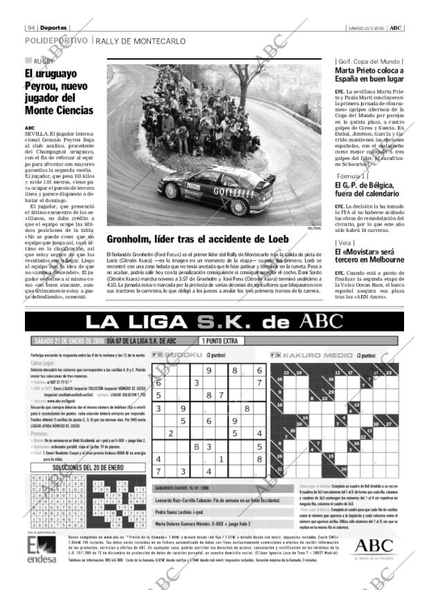 ABC SEVILLA 21-01-2006 página 94