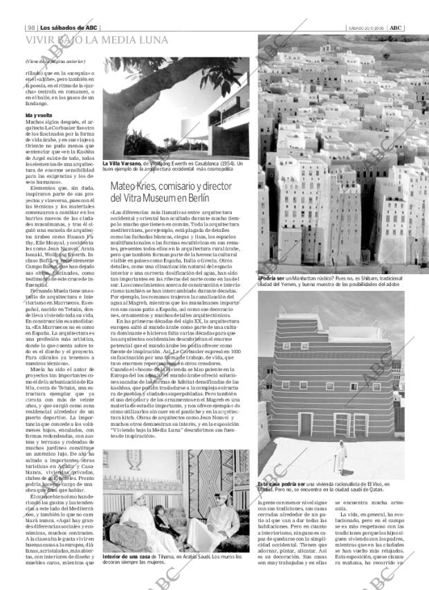 ABC SEVILLA 21-01-2006 página 98