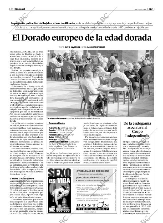 ABC MADRID 23-01-2006 página 24