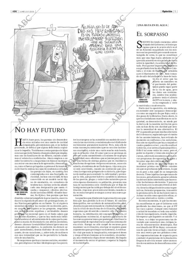 ABC MADRID 23-01-2006 página 5
