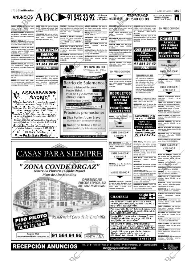 ABC MADRID 23-01-2006 página 72