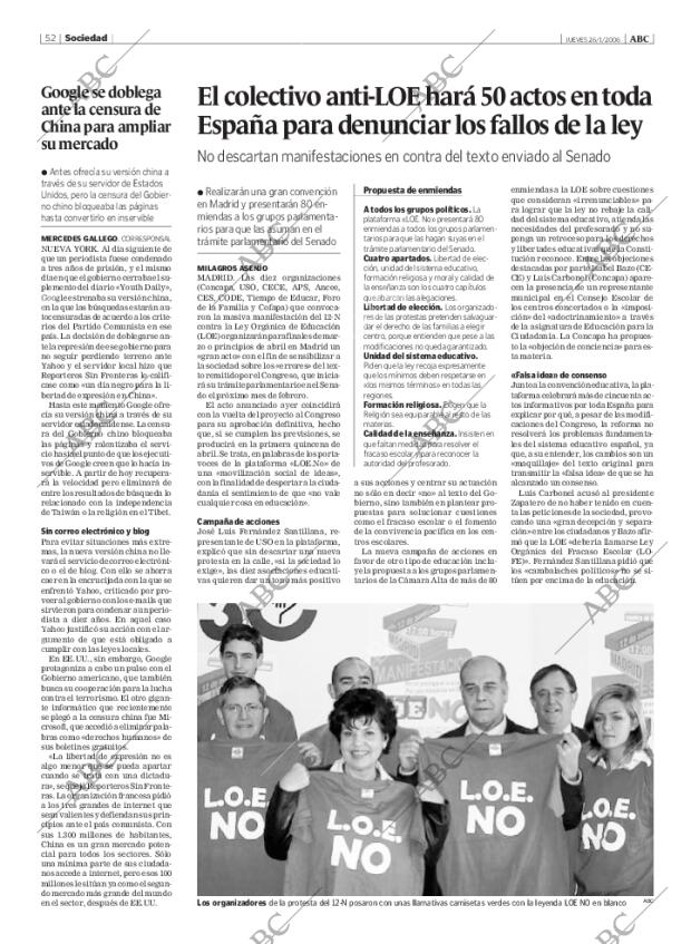 ABC MADRID 26-01-2006 página 52