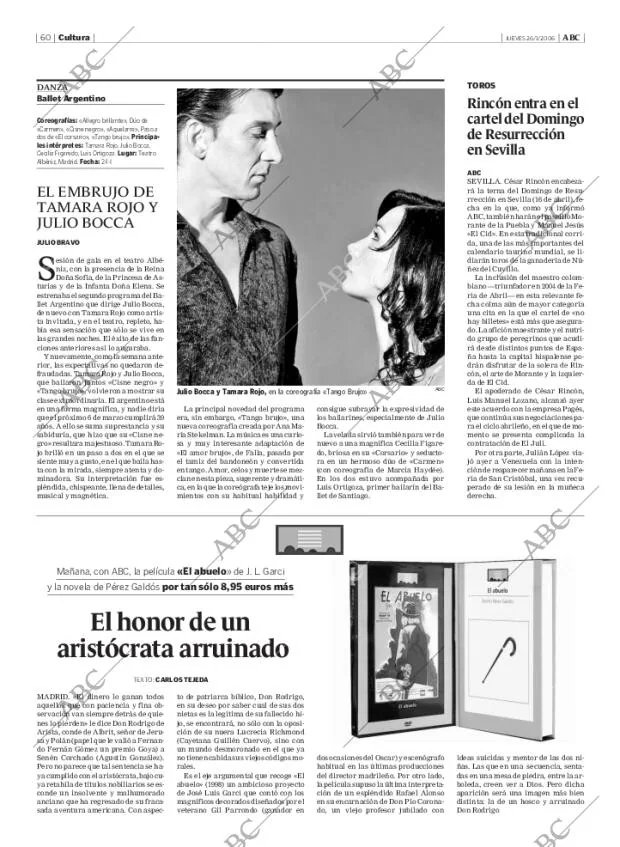 ABC MADRID 26-01-2006 página 60