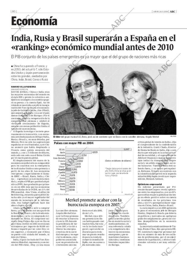 ABC MADRID 26-01-2006 página 80