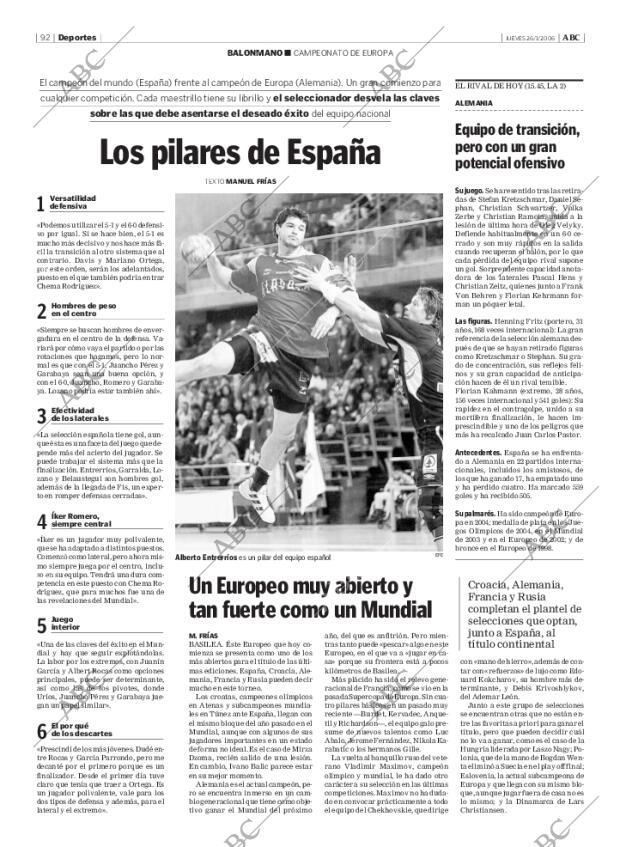 ABC MADRID 26-01-2006 página 92