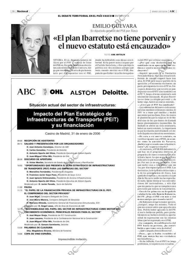 ABC MADRID 28-01-2006 página 16