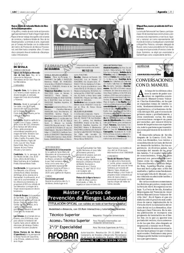 ABC SEVILLA 28-01-2006 página 25