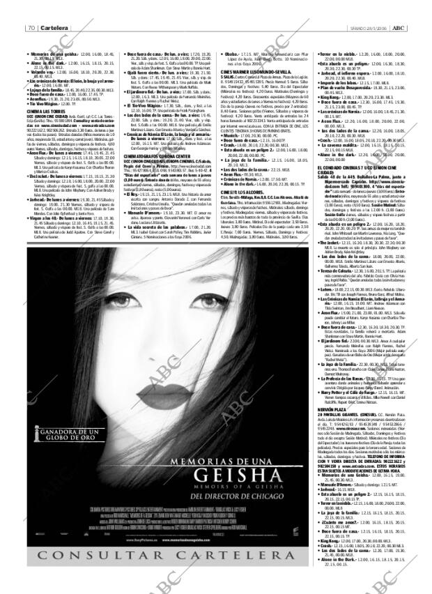 ABC SEVILLA 28-01-2006 página 70