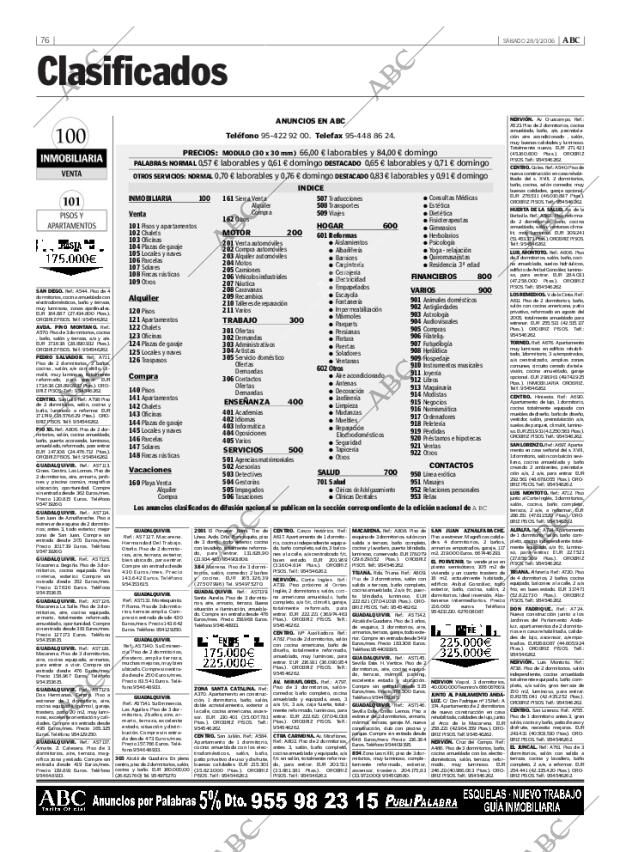 ABC SEVILLA 28-01-2006 página 76