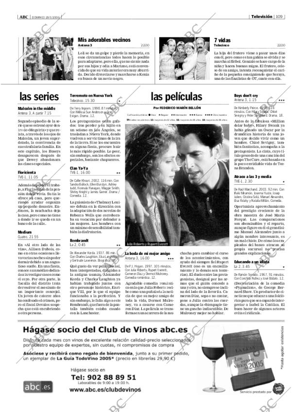 ABC MADRID 29-01-2006 página 109