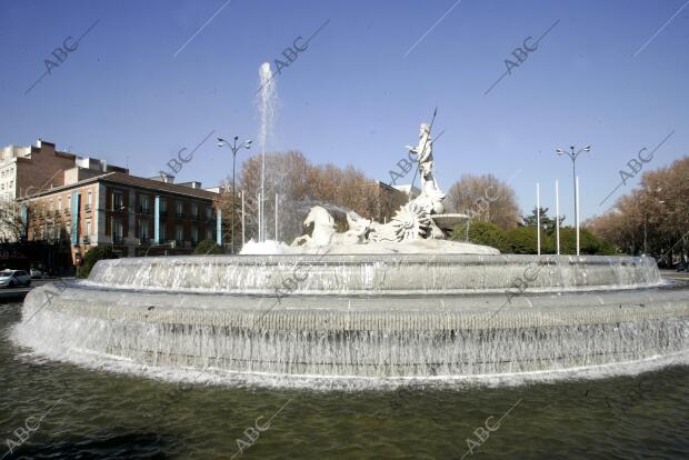 Vista de la Fuente de Neptuno