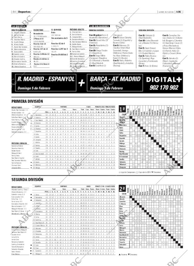 ABC MADRID 30-01-2006 página 84