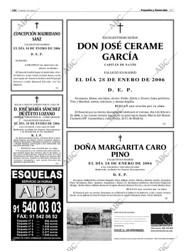 ABC MADRID 31-01-2006 página 67