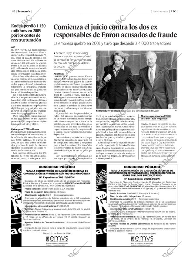 ABC MADRID 31-01-2006 página 82