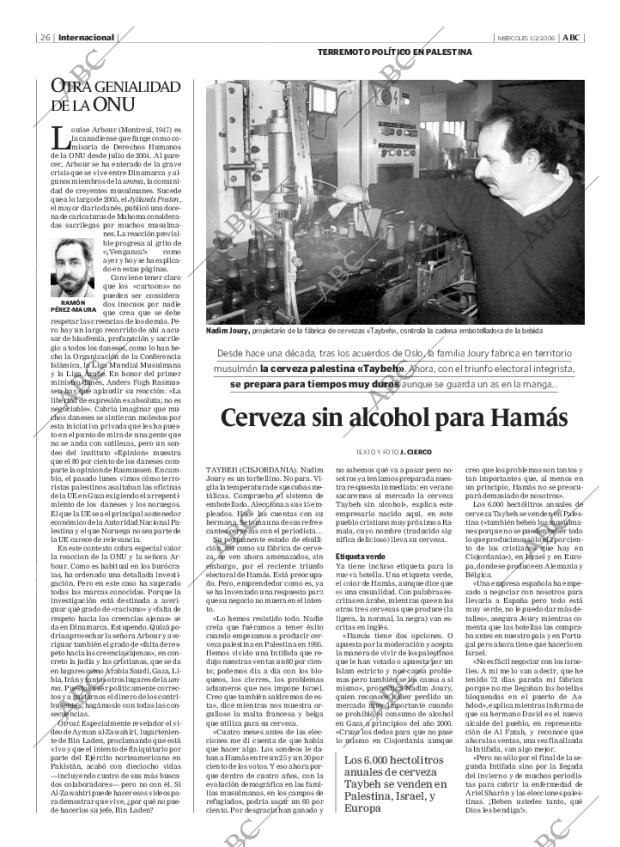 ABC MADRID 01-02-2006 página 26
