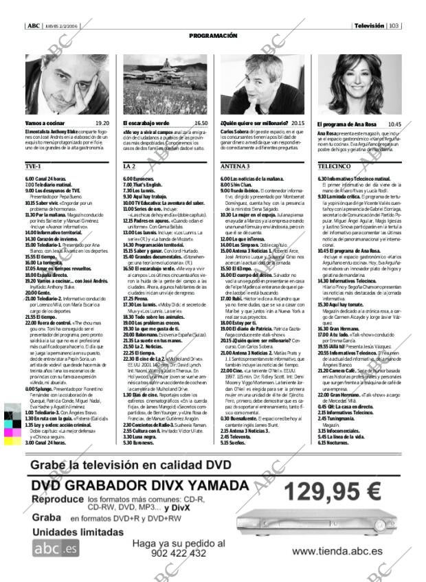 ABC MADRID 02-02-2006 página 103