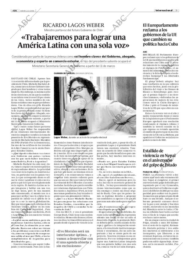 ABC MADRID 02-02-2006 página 31