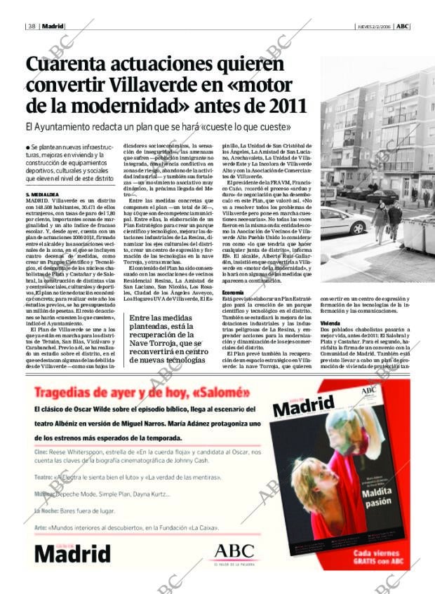ABC MADRID 02-02-2006 página 38