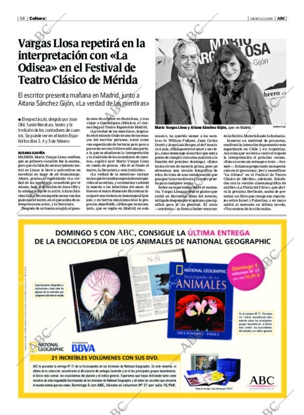 ABC MADRID 02-02-2006 página 58