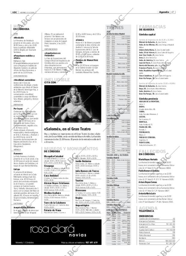 ABC CORDOBA 03-02-2006 página 47
