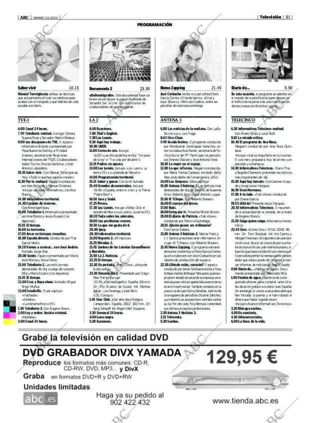 ABC MADRID 03-02-2006 página 111