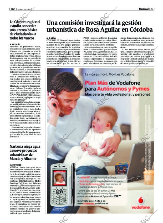 ABC MADRID 03-02-2006 página 23