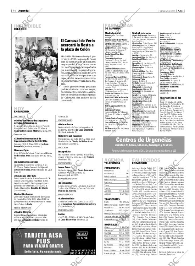 ABC MADRID 03-02-2006 página 44