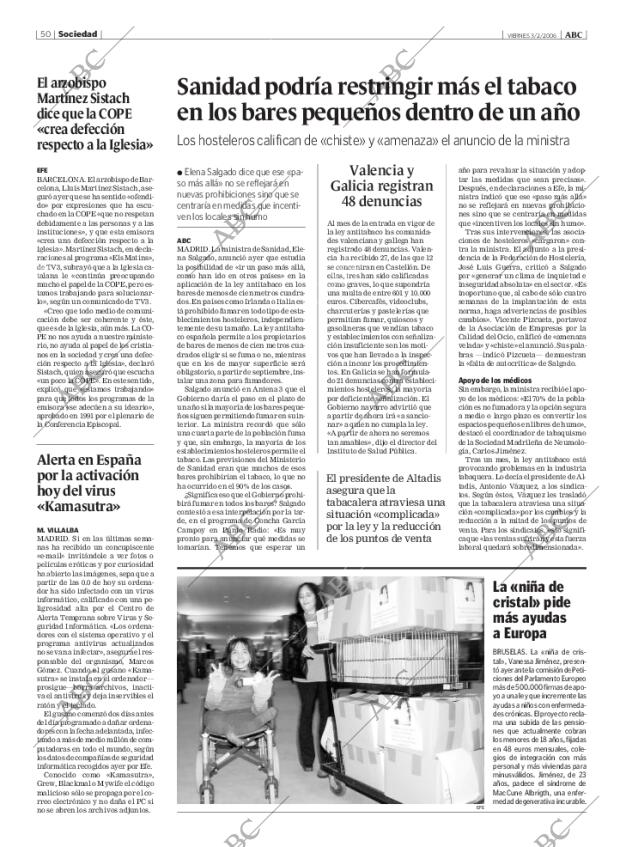 ABC MADRID 03-02-2006 página 50