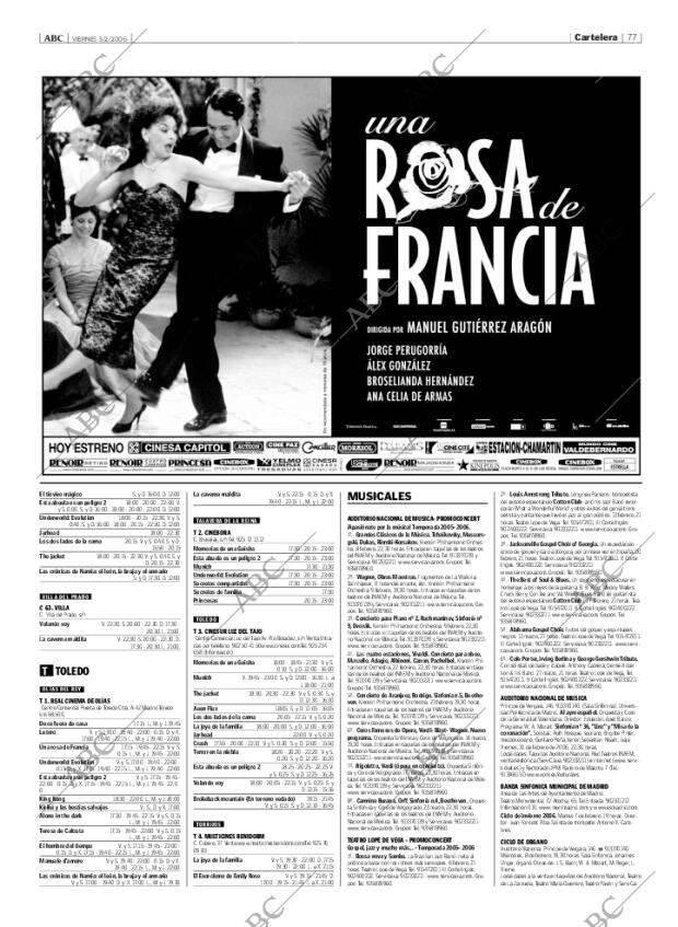 ABC MADRID 03-02-2006 página 77