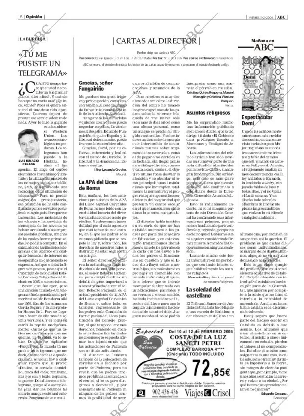 ABC MADRID 03-02-2006 página 8