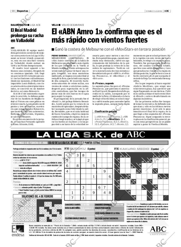 ABC MADRID 05-02-2006 página 98
