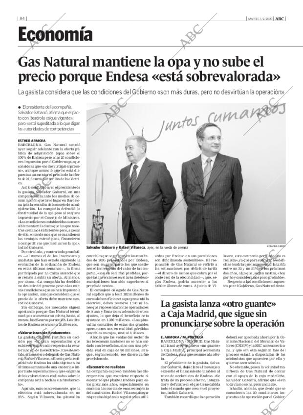 ABC MADRID 07-02-2006 página 84