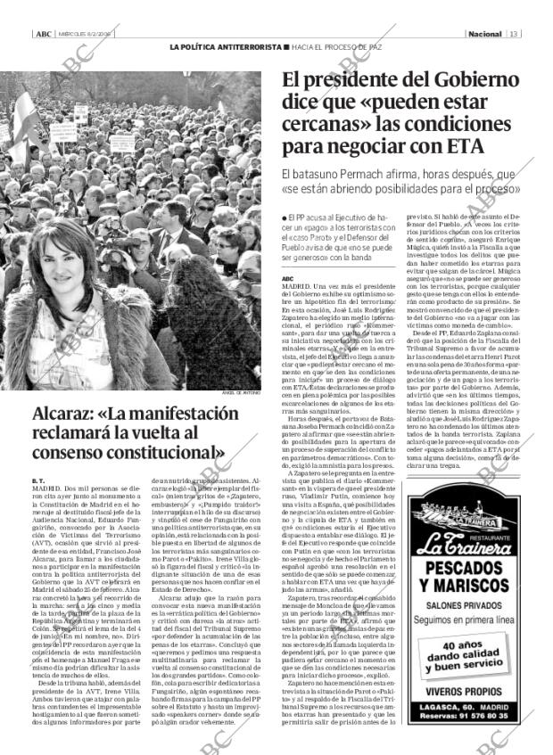 ABC MADRID 08-02-2006 página 13