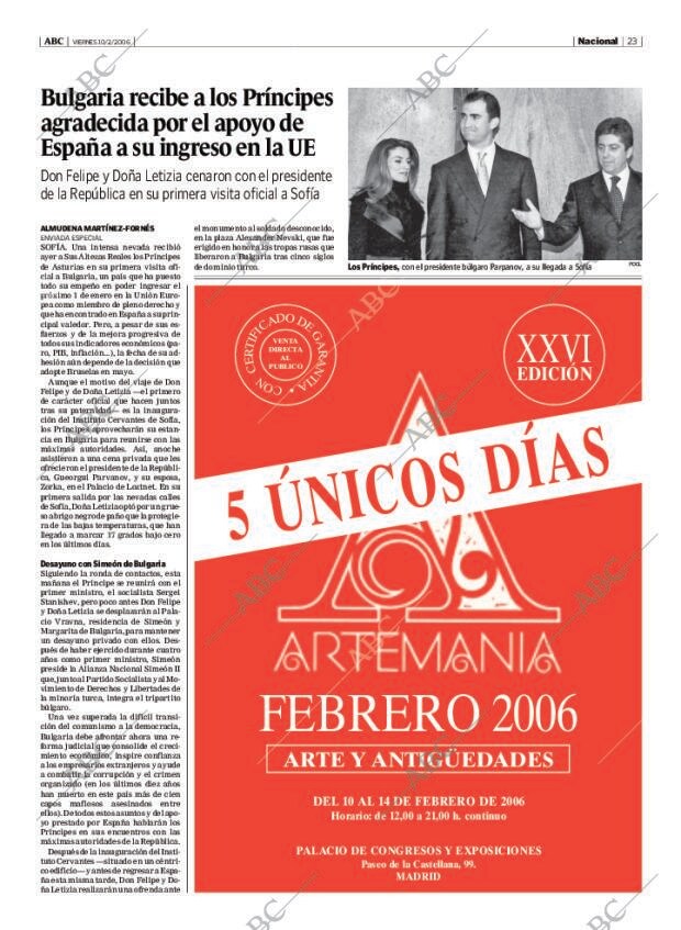 ABC MADRID 10-02-2006 página 23