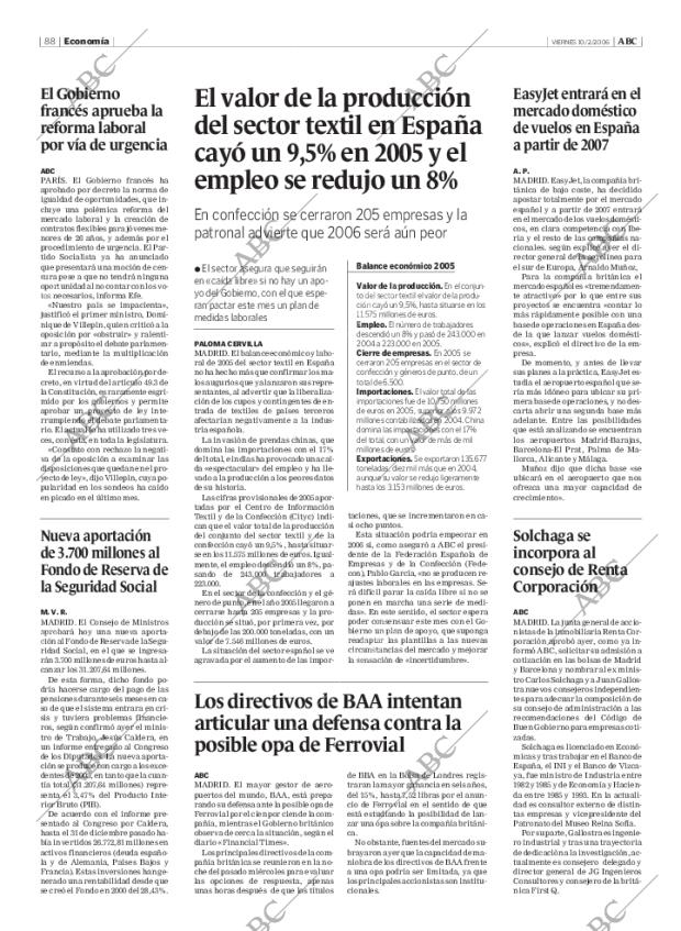 ABC MADRID 10-02-2006 página 88