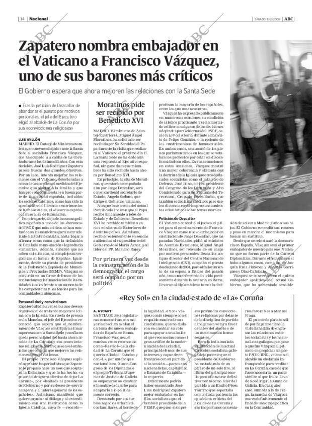 ABC MADRID 11-02-2006 página 14