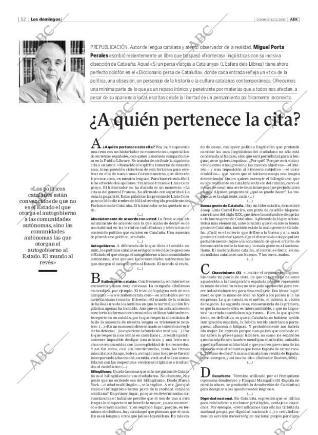 ABC MADRID 12-02-2006 página 52