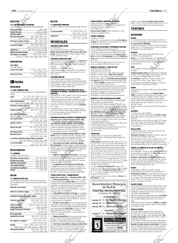 ABC MADRID 13-02-2006 página 67