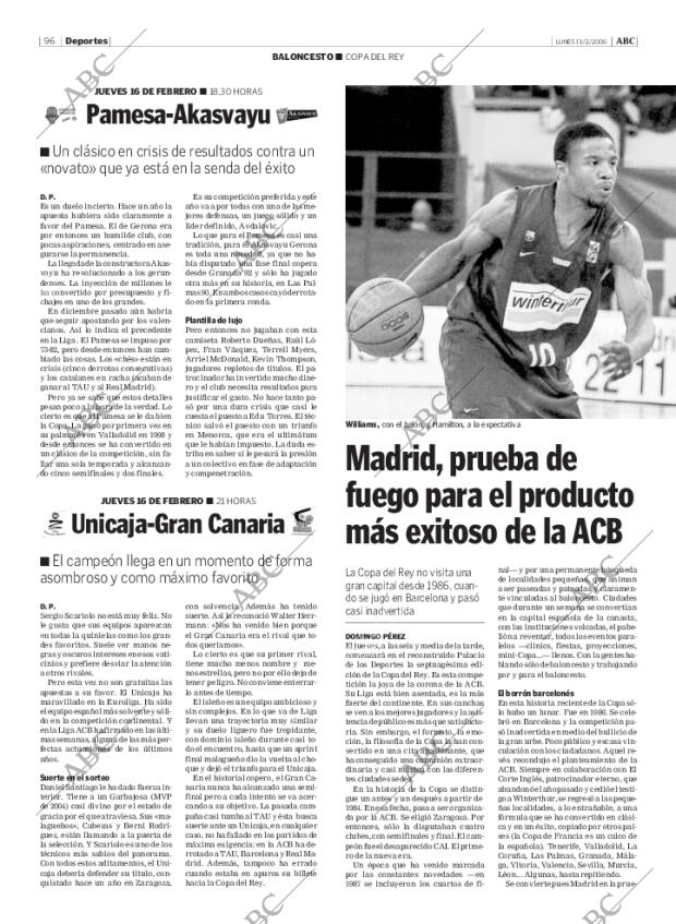 ABC MADRID 13-02-2006 página 96