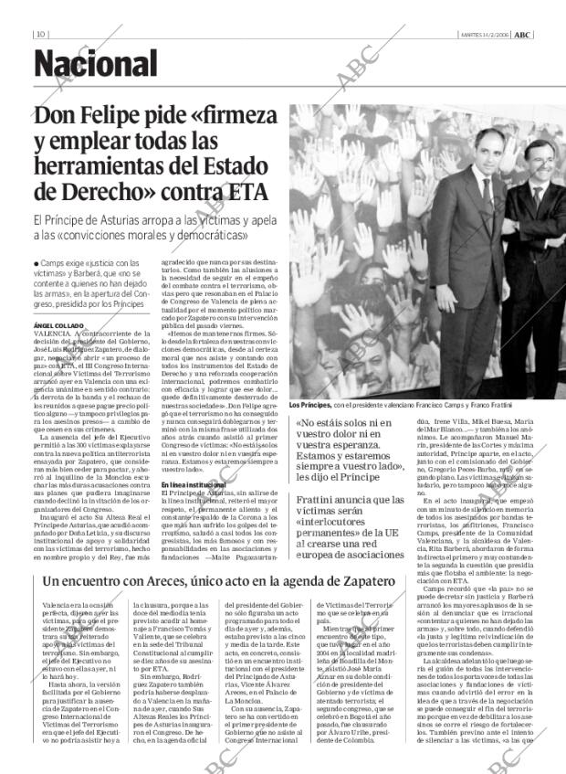 ABC MADRID 14-02-2006 página 10