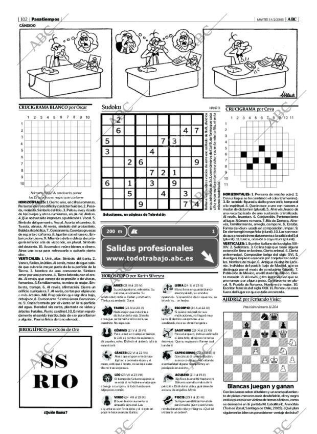ABC MADRID 14-02-2006 página 102