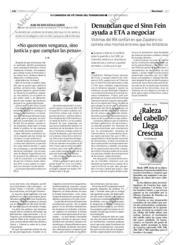 ABC MADRID 14-02-2006 página 13