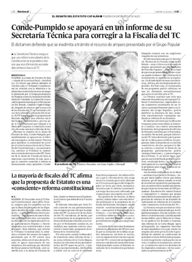 ABC MADRID 14-02-2006 página 18