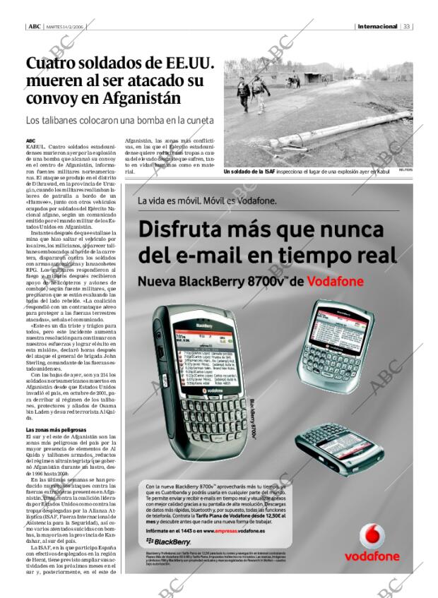 ABC MADRID 14-02-2006 página 33