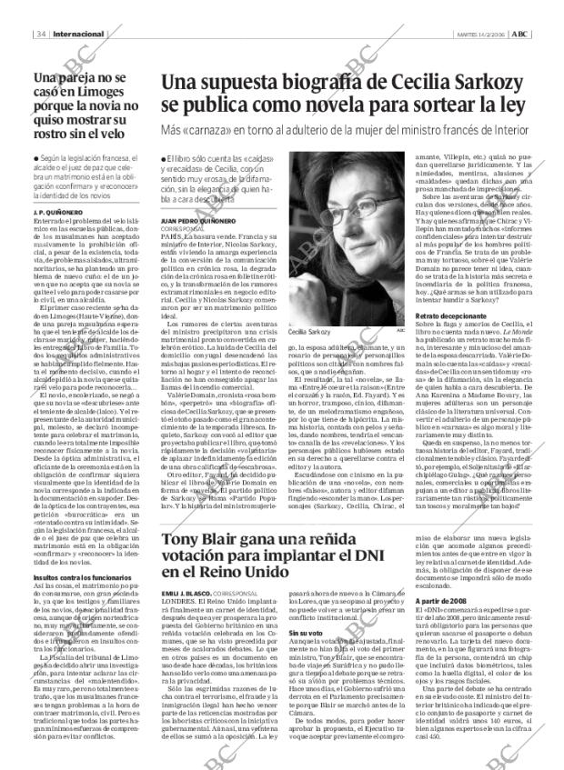 ABC MADRID 14-02-2006 página 34