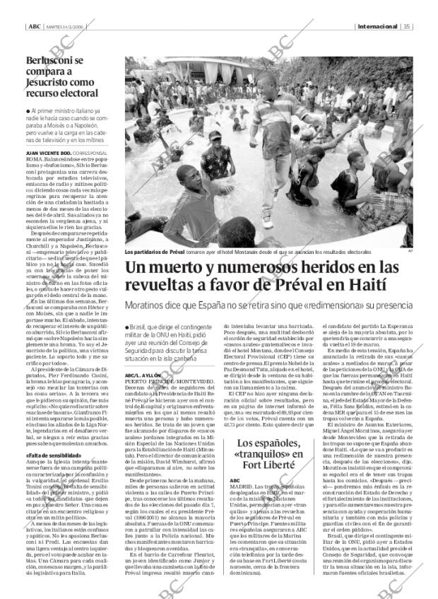ABC MADRID 14-02-2006 página 35