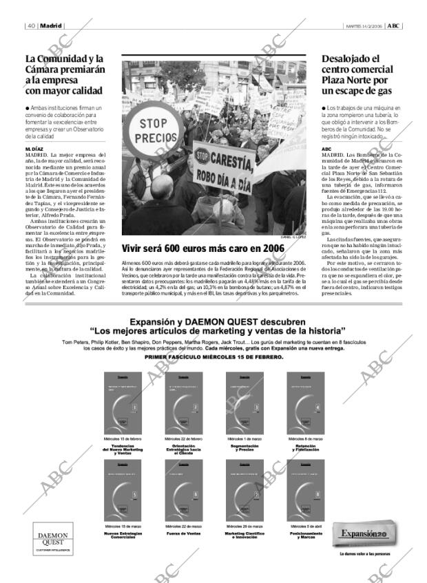 ABC MADRID 14-02-2006 página 40